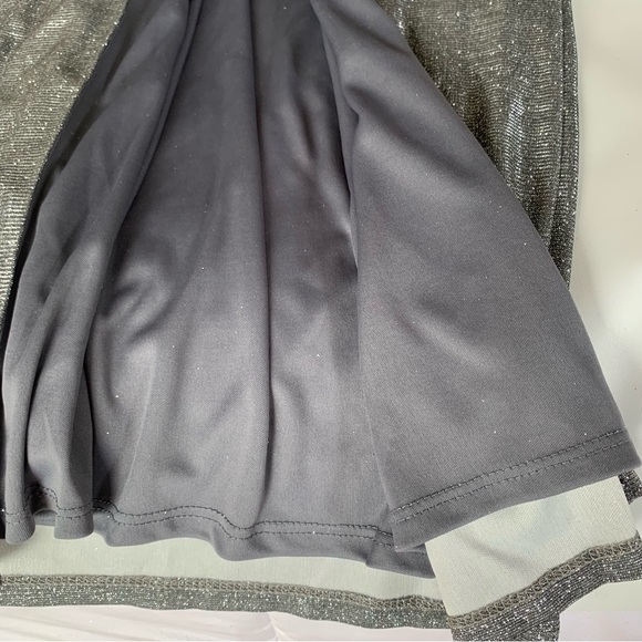 Marina Gown Women's 6 Silver Dress Prom Homecoming Wedding Elegant - Picture 11 of 16